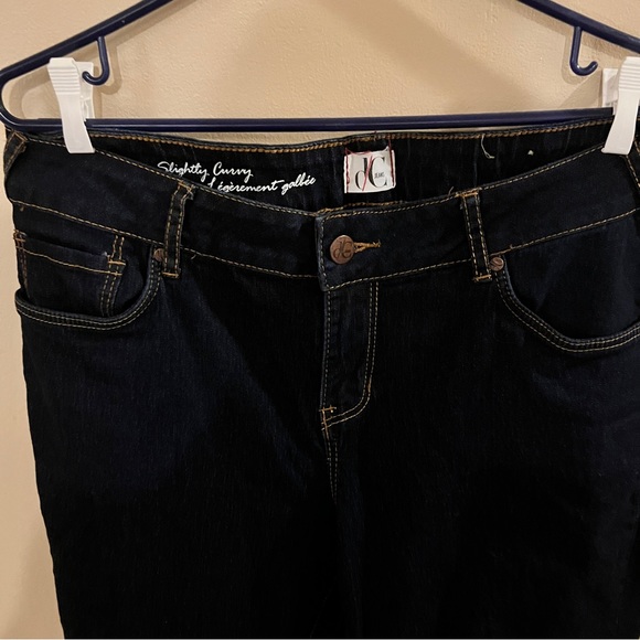 Dark Denim Slightly Curvy Jeans - Picture 2 of 6